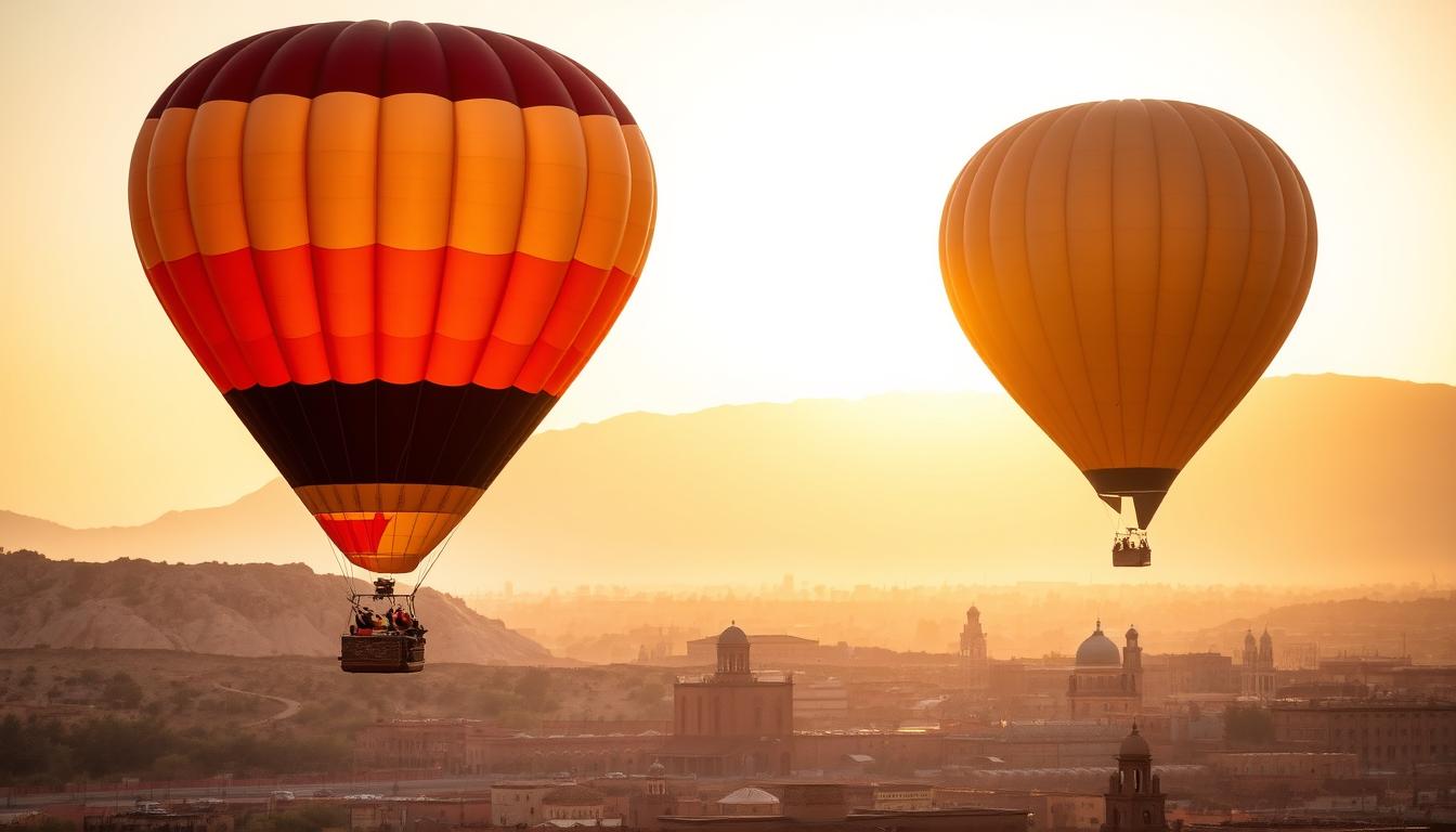 Sunrise hot air balloon experience in Marrakech